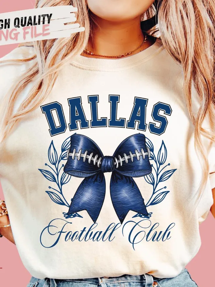Football png, Coquette Football PNG, Cowboy Football PNG, Football Team PNG, Cowboy Football Sweatshirt, Football Touch Down Football Club