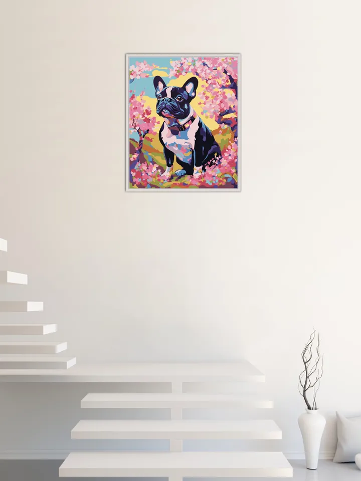 French bulldog dog print