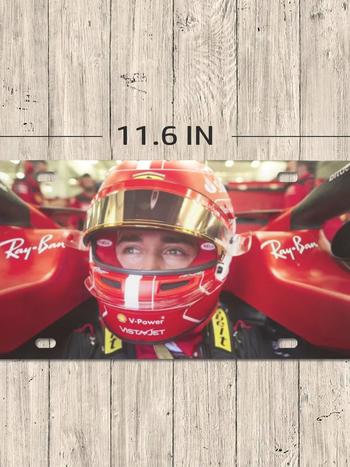Charles Leclerc License Plate
