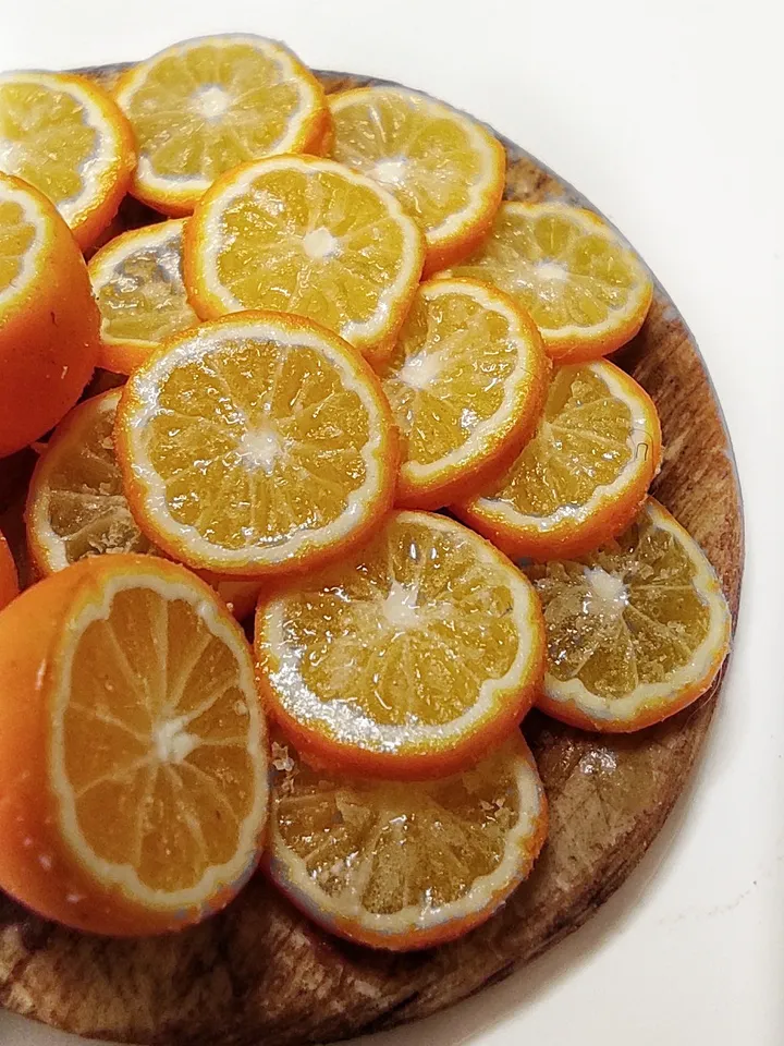 Oranges from polymer clay, orange for dolls, fruit for doll house, gift ideas, miniature, dollhouse food, mini food