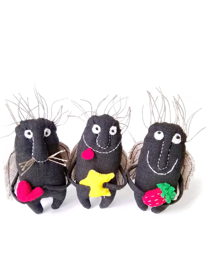 Unique Handmade Textile Art Angels - Charming One-of-a-Kind Creations. Shop our collection of eerie and whimsical Dolls. FREE SHIPPING!