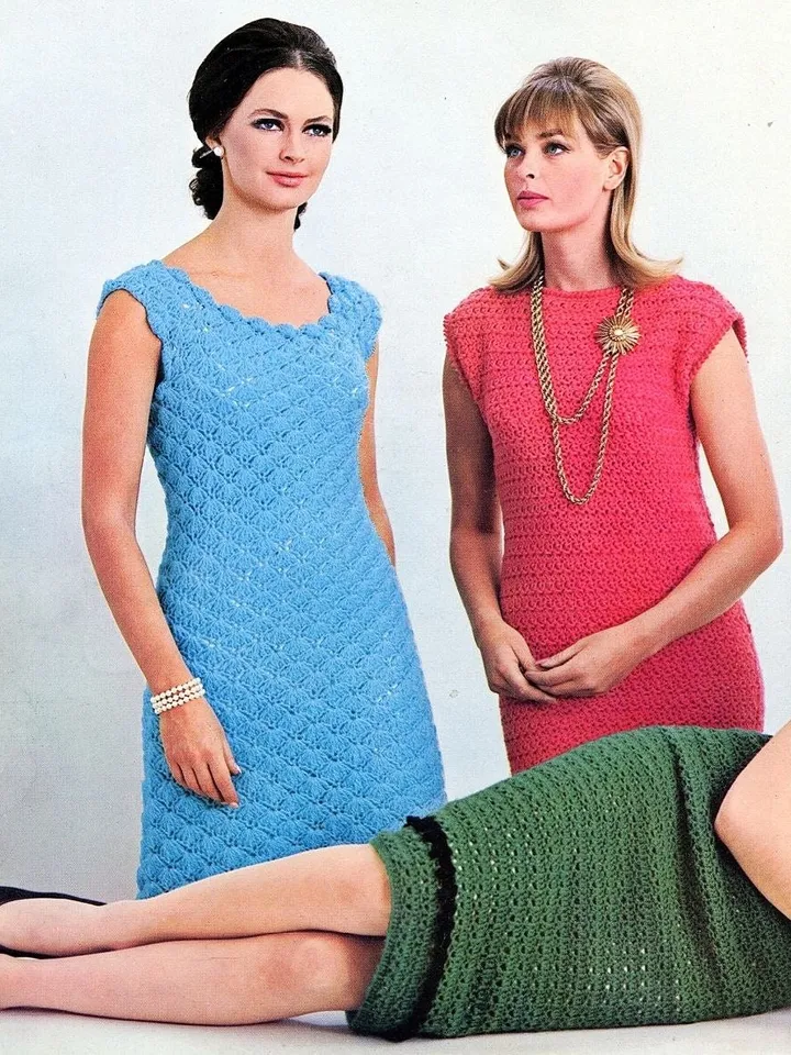 Dress pattern pdf, women summer dress crochet pattern instant download