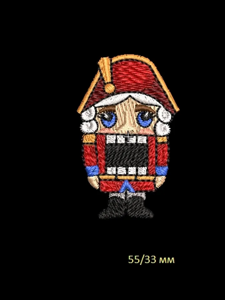 A set of machine embroidery designs "The Nutcracker"