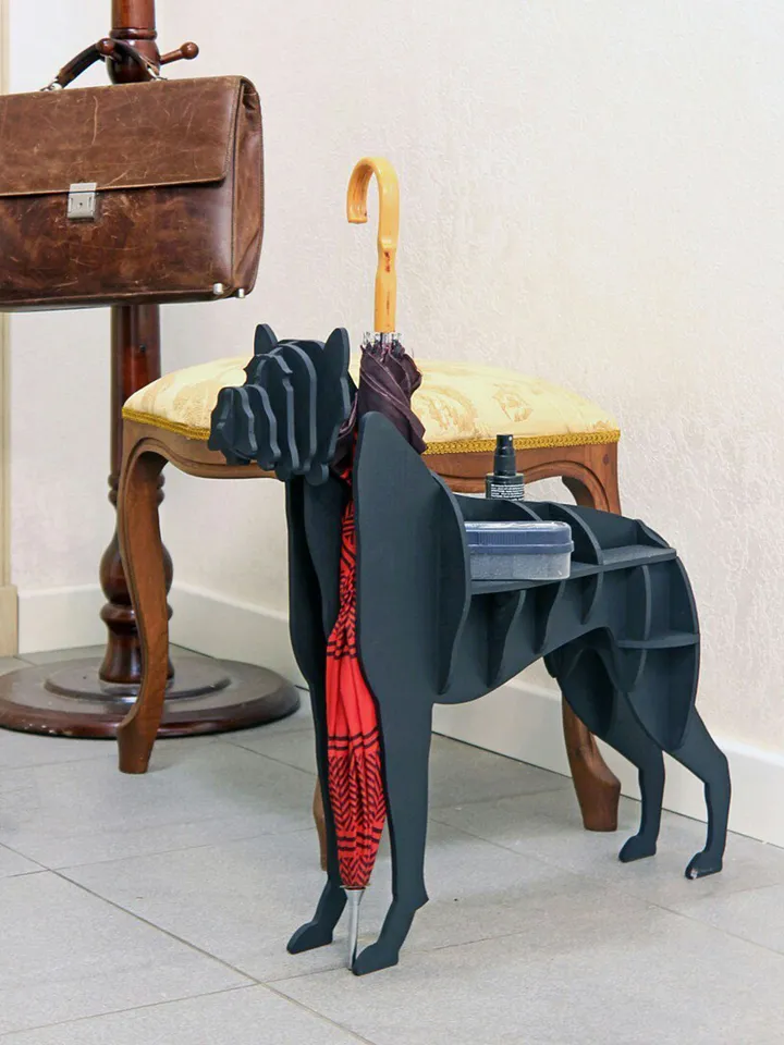Digital Template Cnc Router Files Cnc Shelf Dog Files for Wood Laser Cut Pattern