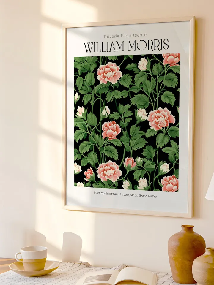 William Morris Wall Art, Vintage Botanical Print, Floral Poster Arts Decor, Digital Download, William Morris Print Digital Download AA9