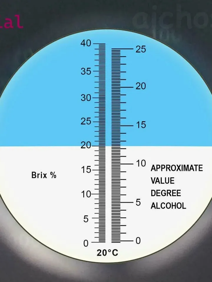 Refractometer for Measuring Sugar and Alcohol | Spirometer Sugar Meter