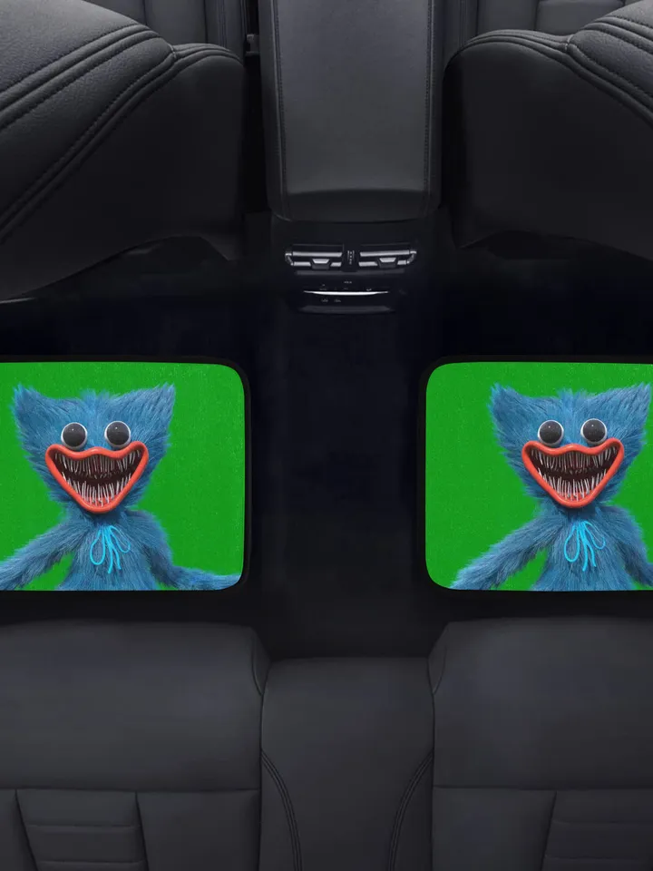 Huggy Wuggy Back Car Floor Mats Set of 2