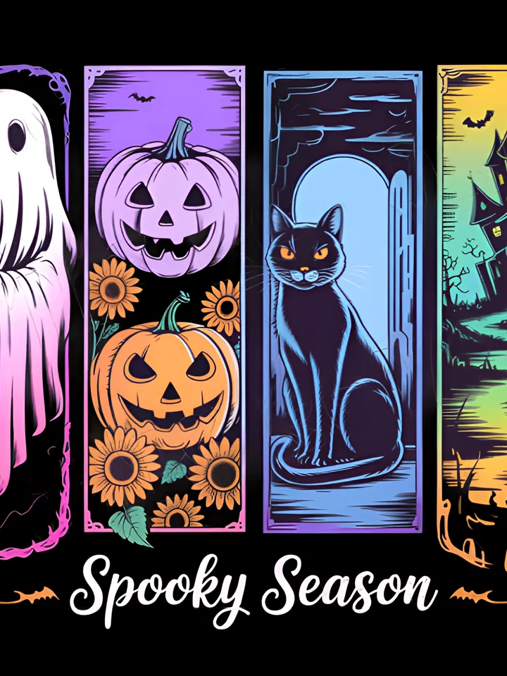 Spooky Season Png Vintage Halloween Png