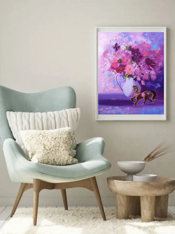 Floral painting Flower painting oil Original Art Floral Artwork oil painting on canvas floral artwork floral wall art