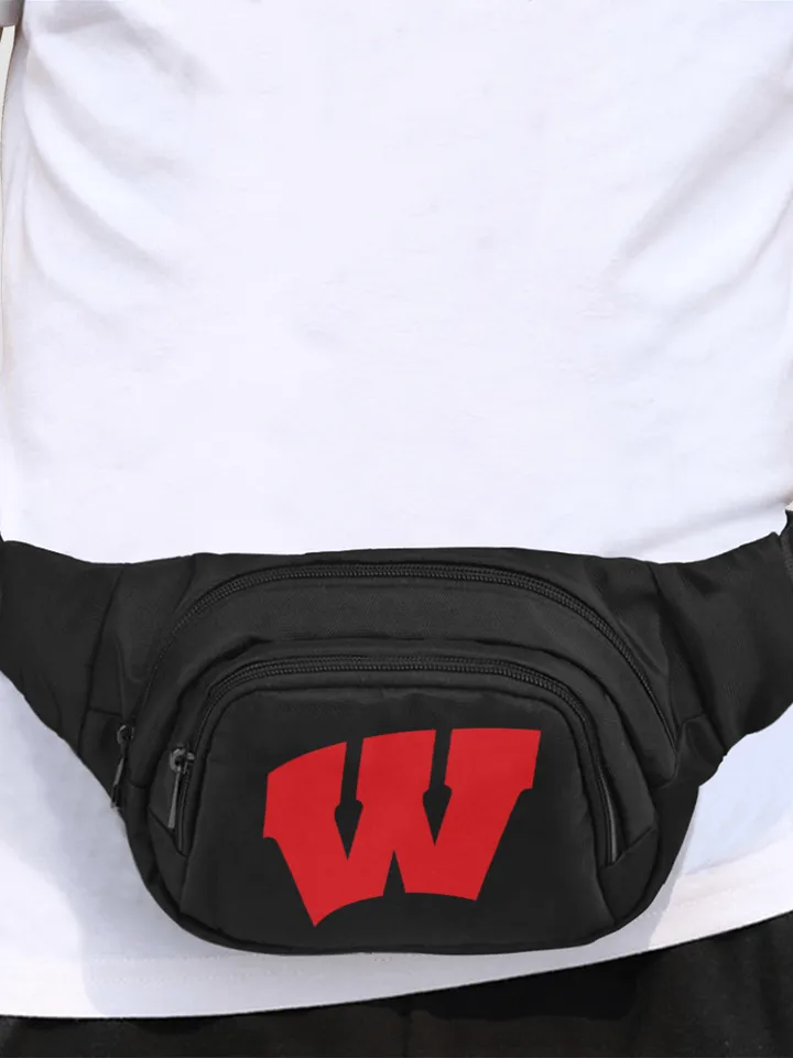 Badgers Fanny Pack, Waist Bag