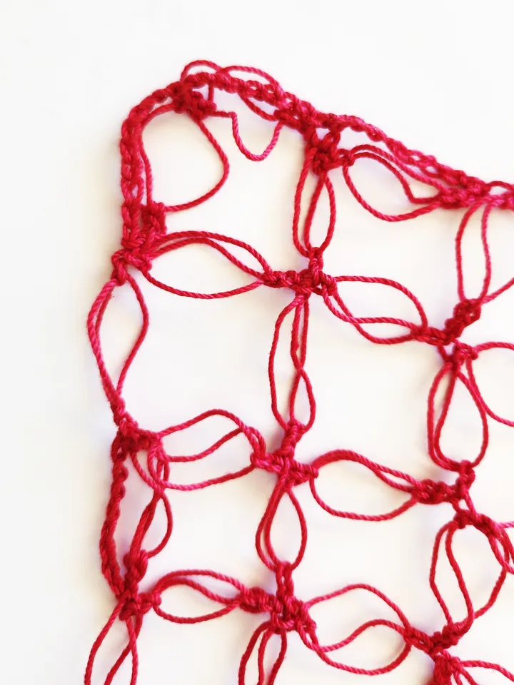 Solomon's Knot Triangle Head Scarf Crochet Pattern PDF + Video Tutorial | Easy Summer Kerchief Pattern | Boho Headband DIY