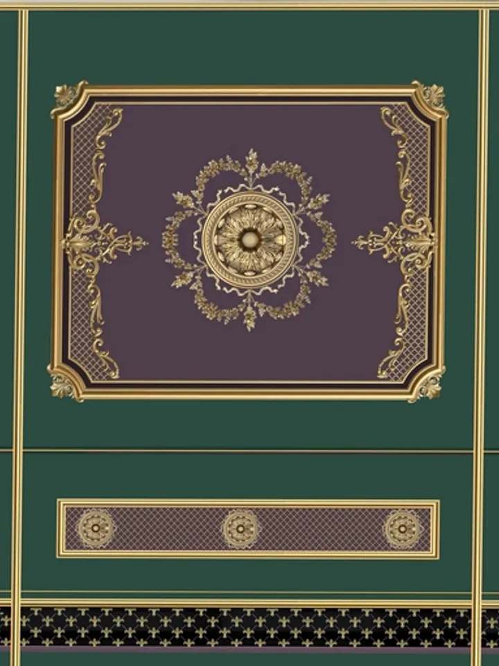 Wallpapers- Set 18-v2 | Printables for Dollhouses and Unique Miniature Projects | Digital Downloads | in Scale 1/12th