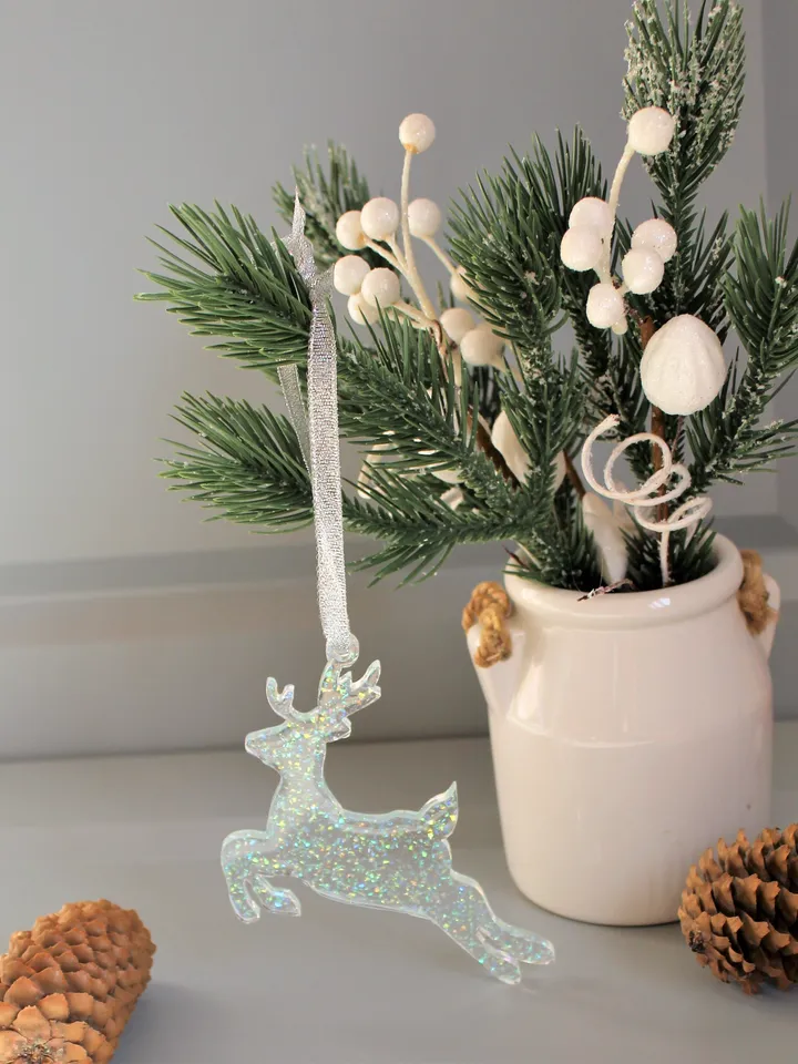 Christmas ornament, Set of Christmas tree toys, resin Christmas tree toys, Christmas gift idea