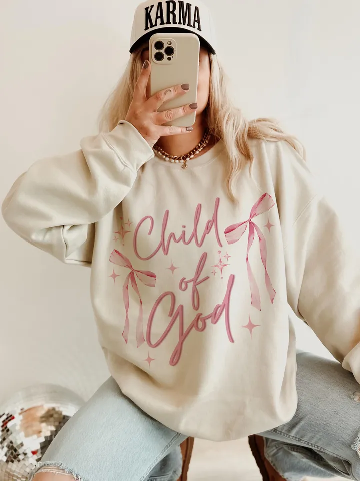 Child Of God Png, Christian Sublimation Designs, Jesus Designs, Vinyl png, Bible verse png, Biblical tee png, Retro Christian png designs