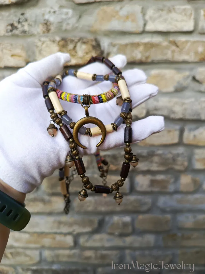 Boho Necklace Jewelry Set Unisex For Women For Men
