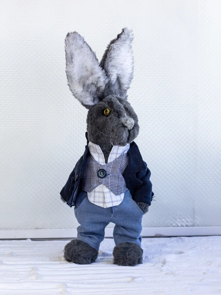 Rare Rabbit Toy: Limited Edition Handmade Collectible for Toy Collectors