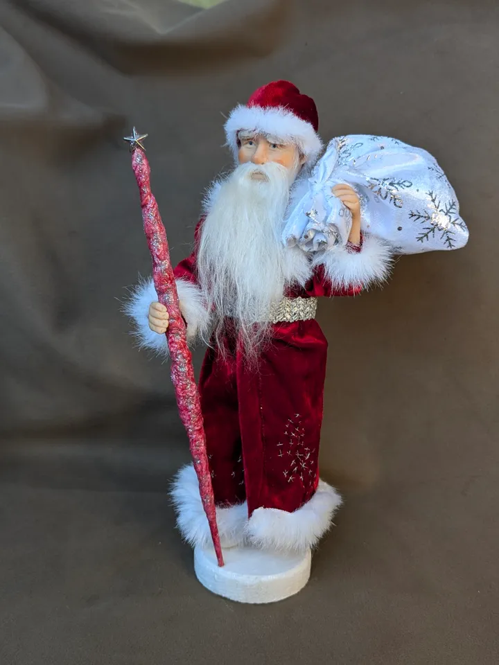 A handmade doll.
