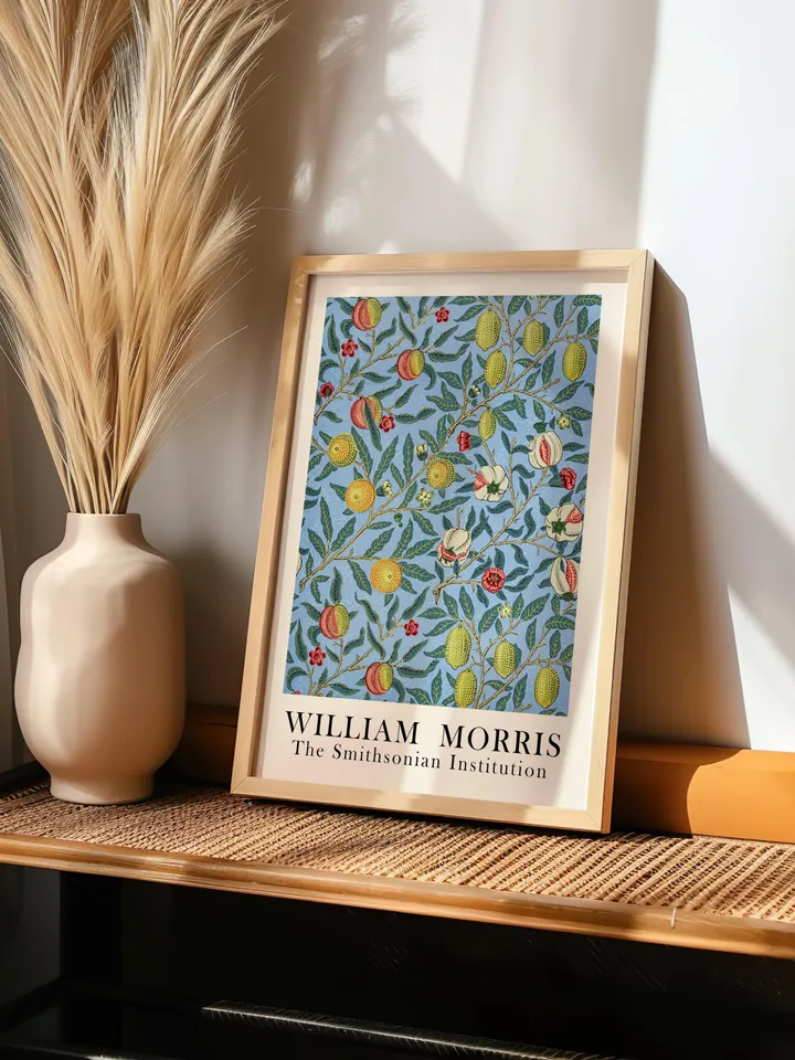 William Morris Wall Art, Vintage Botanical Print, Floral Poster Arts Decor, Digital Download, William Morris Print Digital Download 002