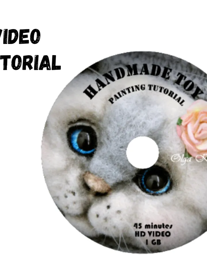 Tutorial step by step guide Video tutorial makeup toys -  instant download