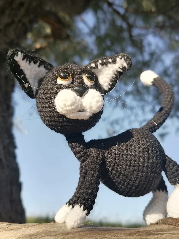 Crochet pattern Kitten (cat) - digital pattern PDF