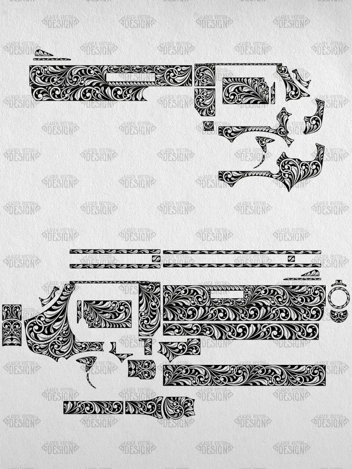 VECTOR DESIGN Smith & Wesson 629 5 in Scrollwork