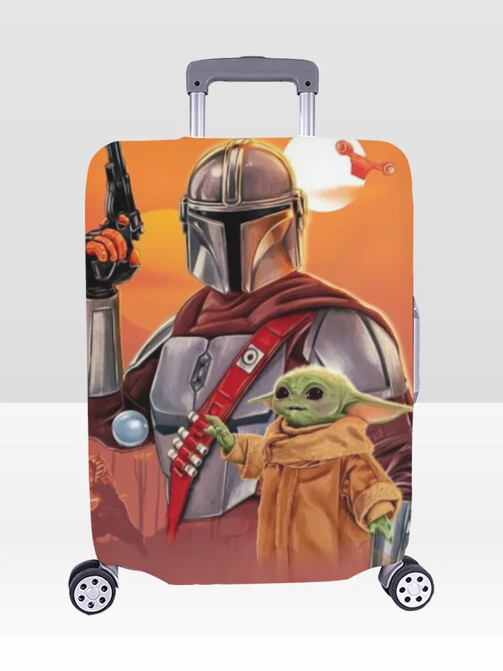 Mandalorian Luggage Cover