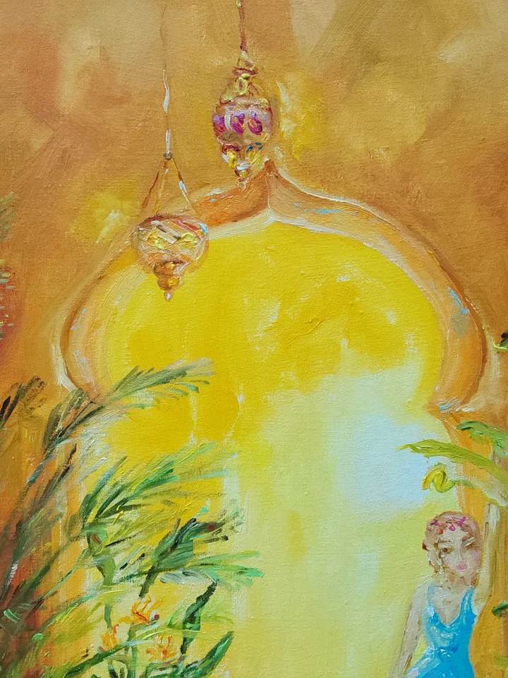 Oriental tale 40x50cm (16х20 inc)
oil on canvas