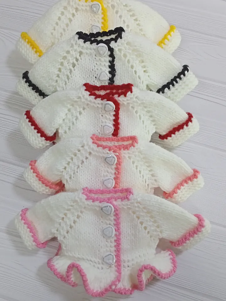 Cardigan for dolls 16 inches