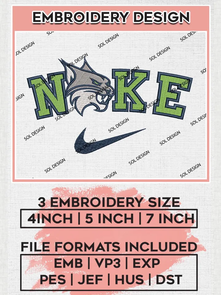 Nike Minnesota Lynx Logo Embroidery Files, WNBA Minnesota Lynx Team Embroidery Designs, WNBA Basketball Teams, 3 sizes, Machine embroidery designs, Digital Download