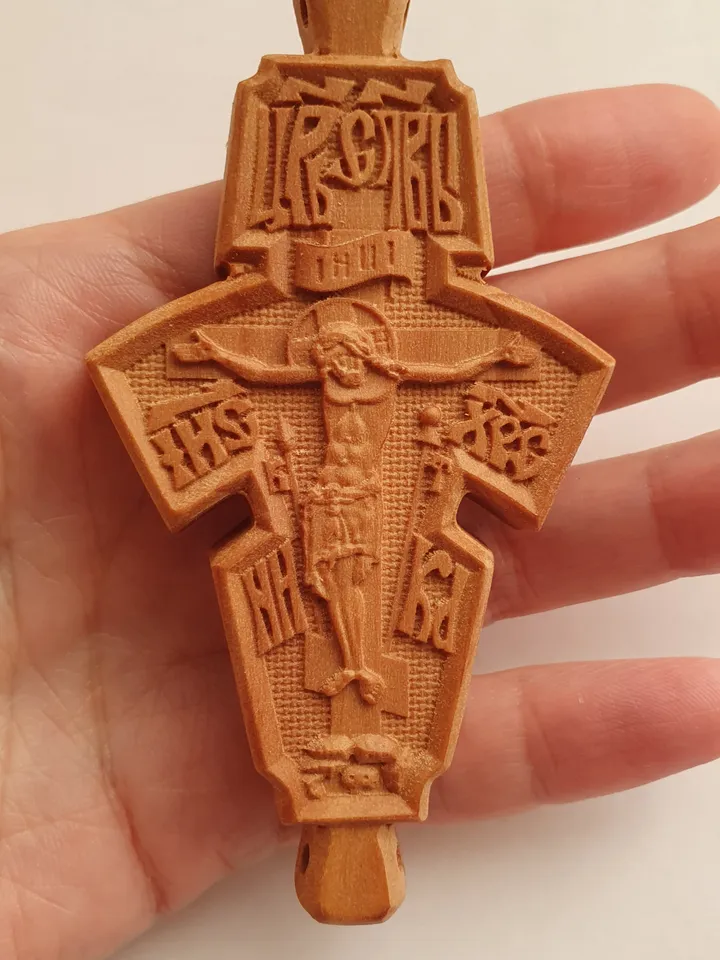 Paraman wooden cross monk cross