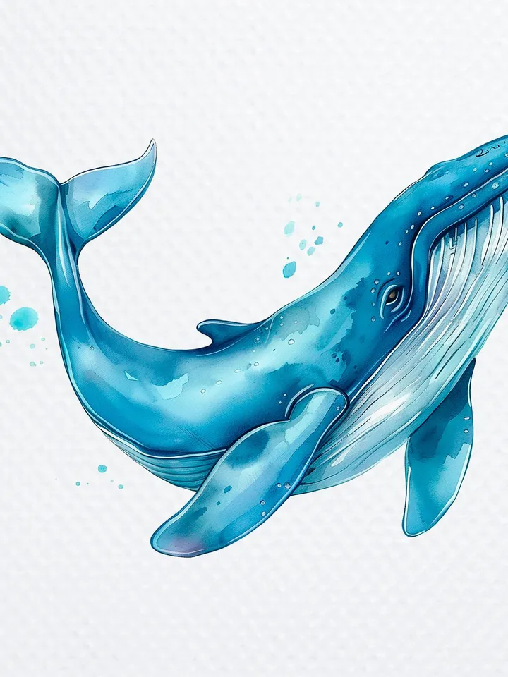 14 Cartoon Whale PNG Clipart, Whale Illustration, Printable Watercolor  Cartoon Whale png for sublimation, Whale  Paper craft, junk journal
