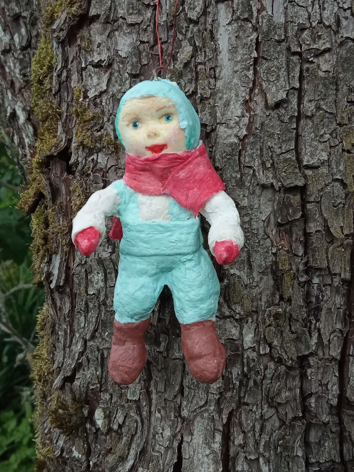 Charming Cotton Toy Boy - Festive Ornament for Tree or Room Decor
Handmade. Christmas tree toy
Xmas gifts