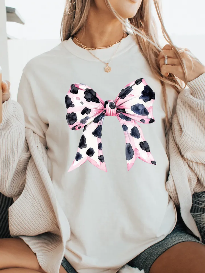 Coquette bow png Coquette clipart design trending png retro mama png pink bow png soft girl aesthetic png tee shirt designs western png