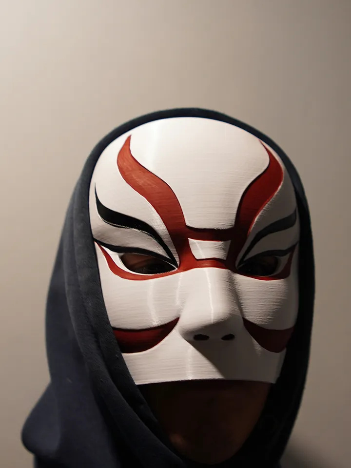 Yokai Villain Mask from the Big Hero 6 cartoon Big Hero Yokai mask