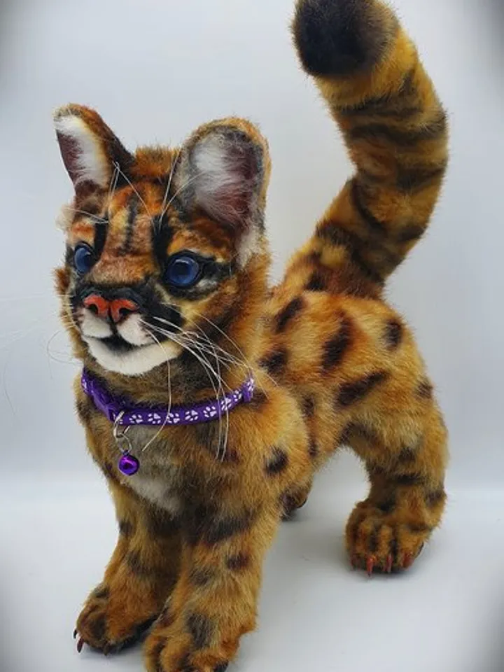 Sewing PATTERN Cougar Toy-Collectible Toy - Posing Toy- Cougar Toy-Stuffed Animal