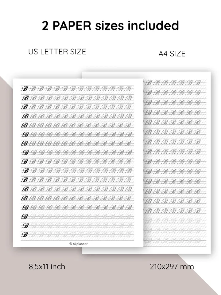 Calligraphy Uppercase Handwriting Worksheets: Traceable Practice for Kids' Writing Skills. Printable writing templates. Cursive handwriting lessons. Handwriting practice for children. Calligraphy for beginners
