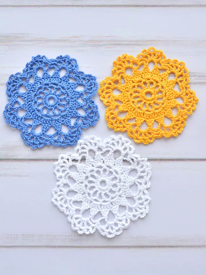 Crochet Coasters Pattern