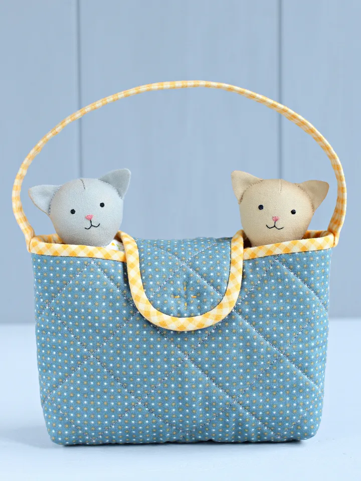 PDF Bag for Two Mini Dolls Sewing Pattern