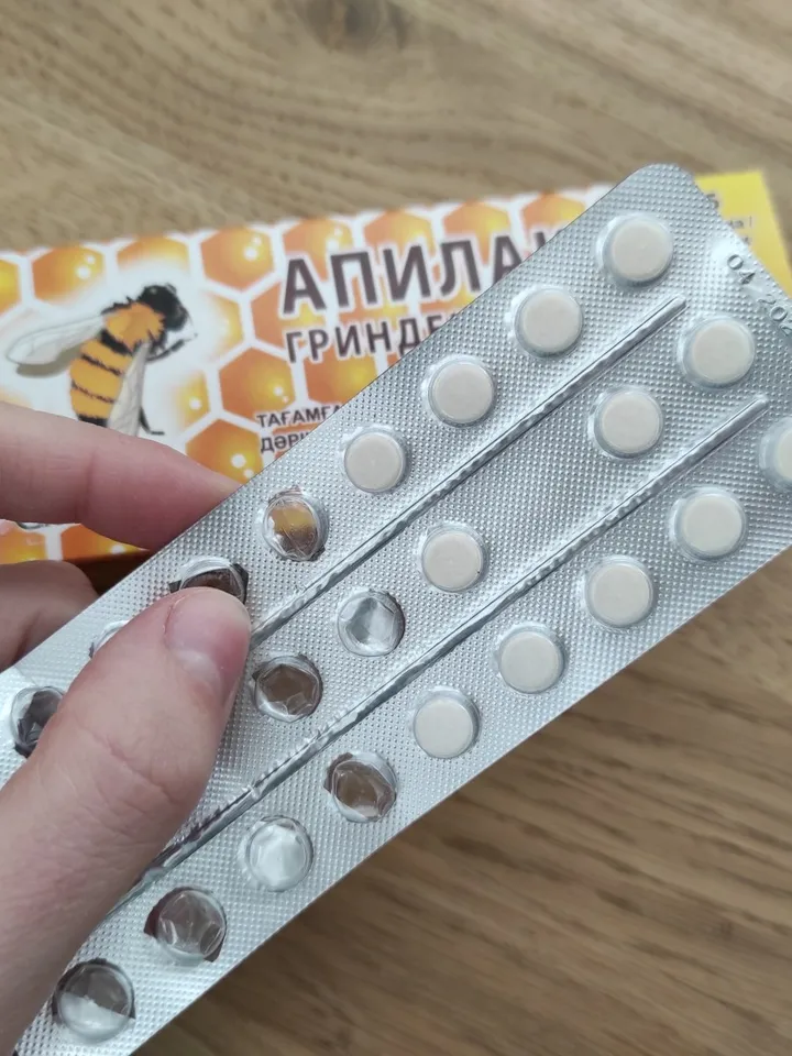 Royal Jelly Apilak Grindeks 10 mg 50 pcs. sublingual tablets