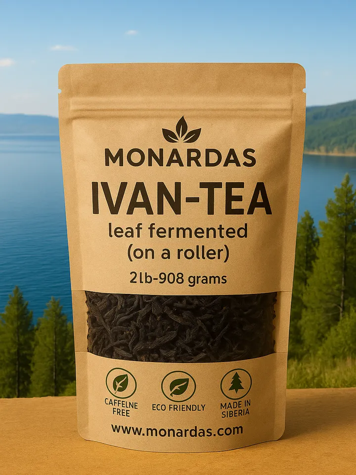 Ivan Tea 2 LB β’ Wild Harvested from Siberia β’ Fermented Leaf on Roller