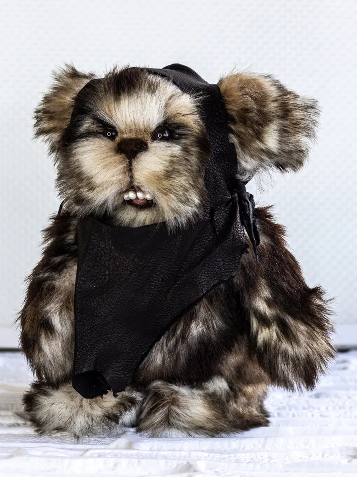 Rare and Collectible Stuffed Ewok Toy for Sale - Limited Edition Collectible Item