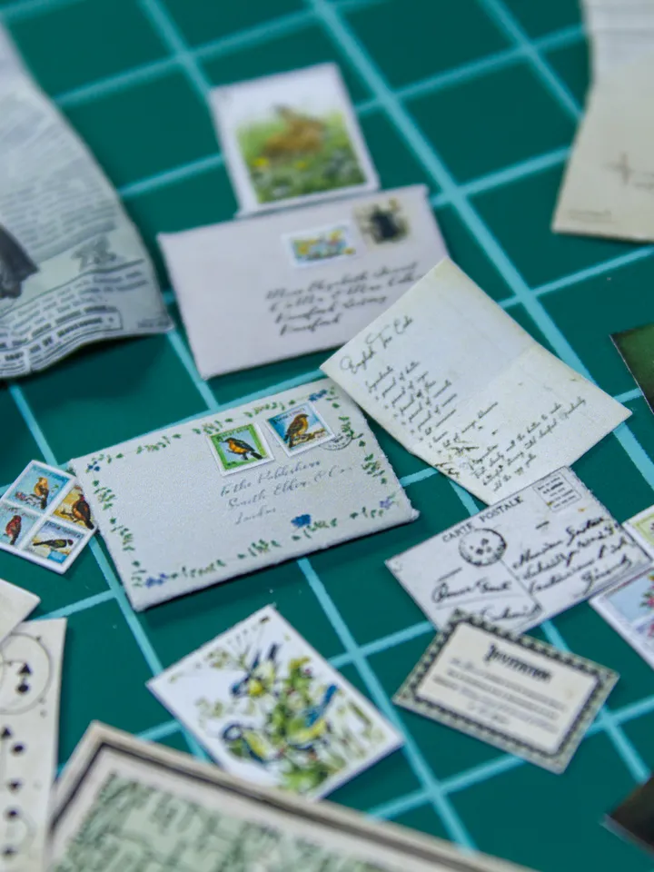 TEMPLATE 3 miniature books for dollhouse decoration part 1