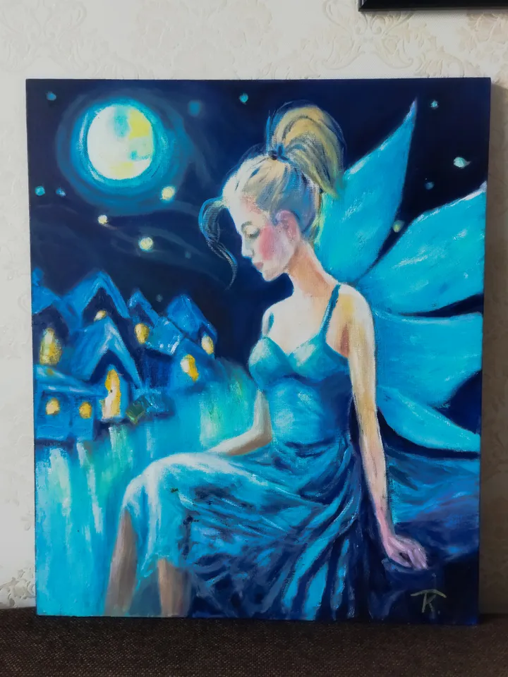 Dream oilpainting on canvas 60x50 cm