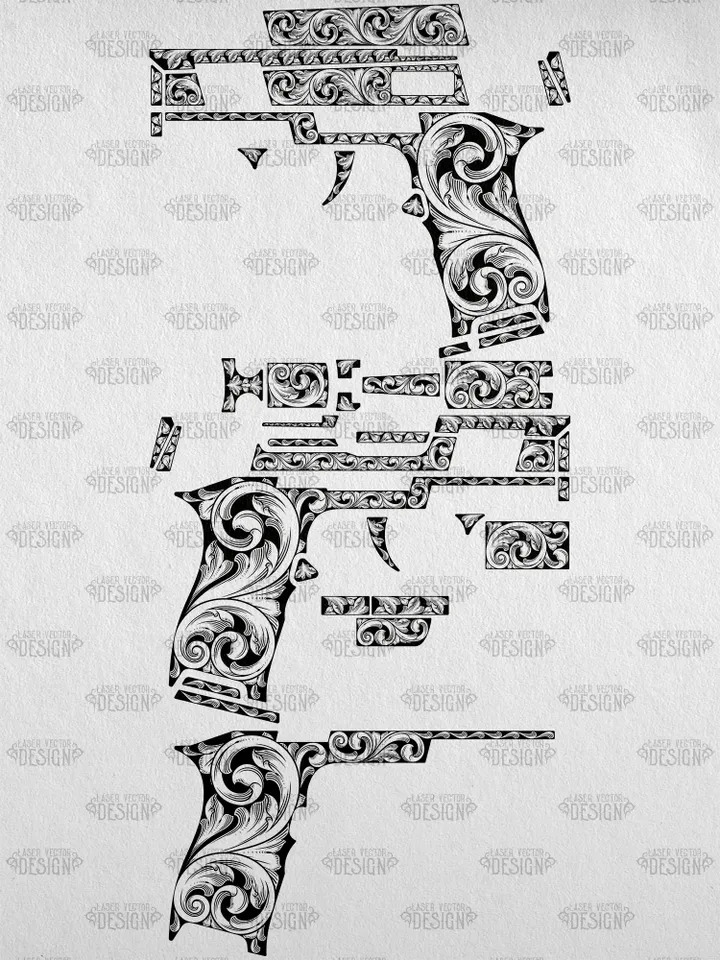 VECTOR DESIGN SIG Sauer P 365 California Compliant Scrollwork
