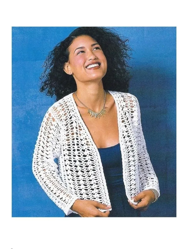 Cardigan crochet , lace cardigan crochet patterns, summer simple cardigan pdf