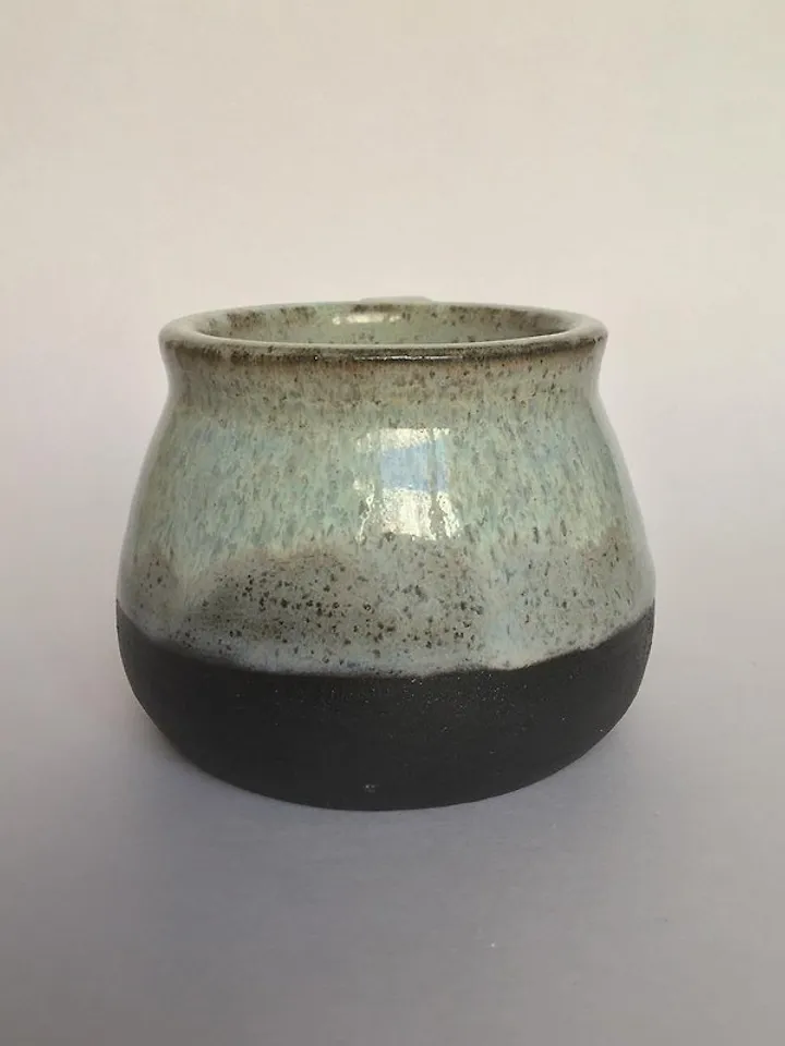 Black, Lavender Mist and Frosted Lemon Ceramic Mug