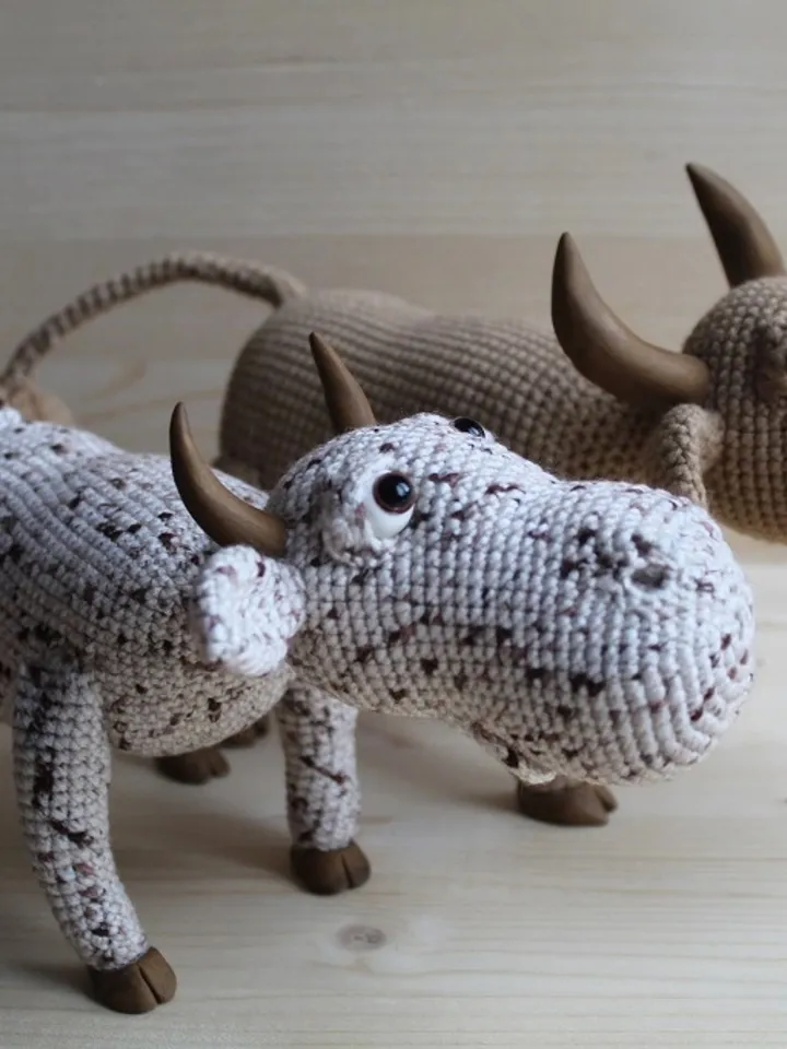 Crochet pattern Bull (Ox) - digital pattern PDF