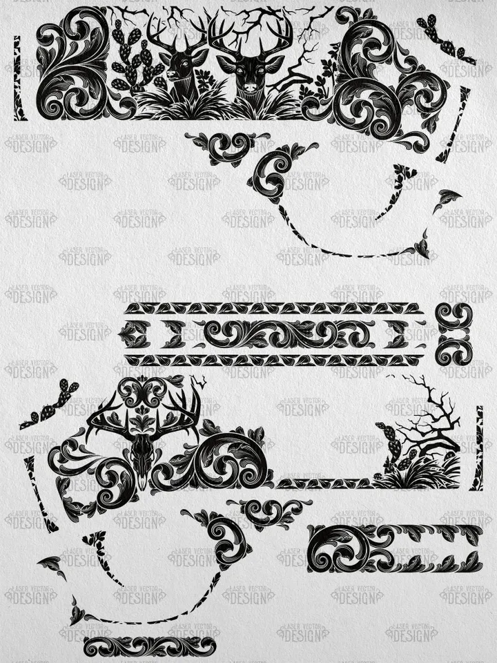 VECTOR DESIGN Henry 30-30 Model X Scrollwork