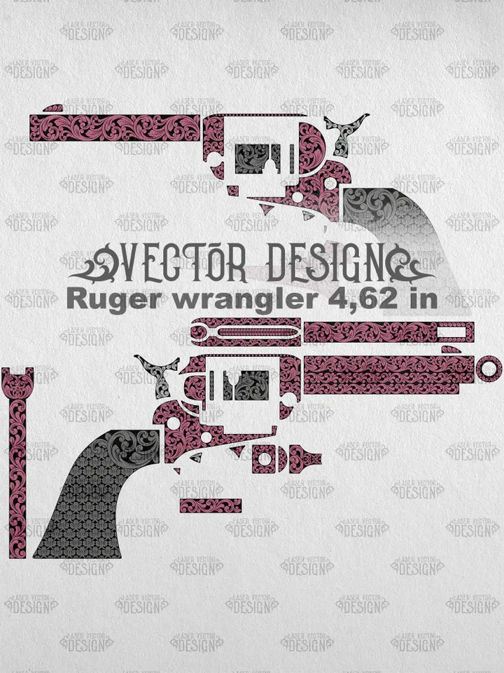 VECTOR DESIGN Ruger wrangler 4,62 in Scrollwork