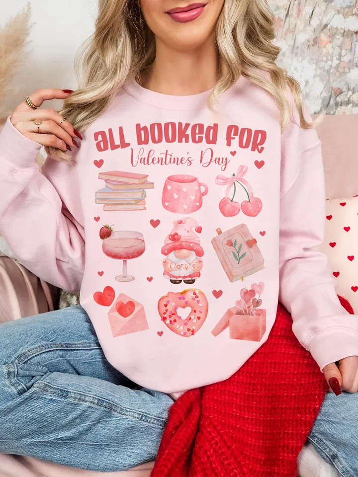 All Booked for Valentines PNG, Teacher Valentine Png, Valentine Coquette Png, Book Lover Shirt Design, Bookish Png, XOXO Png, Love Png